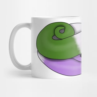 Genderqueer Snake Mug